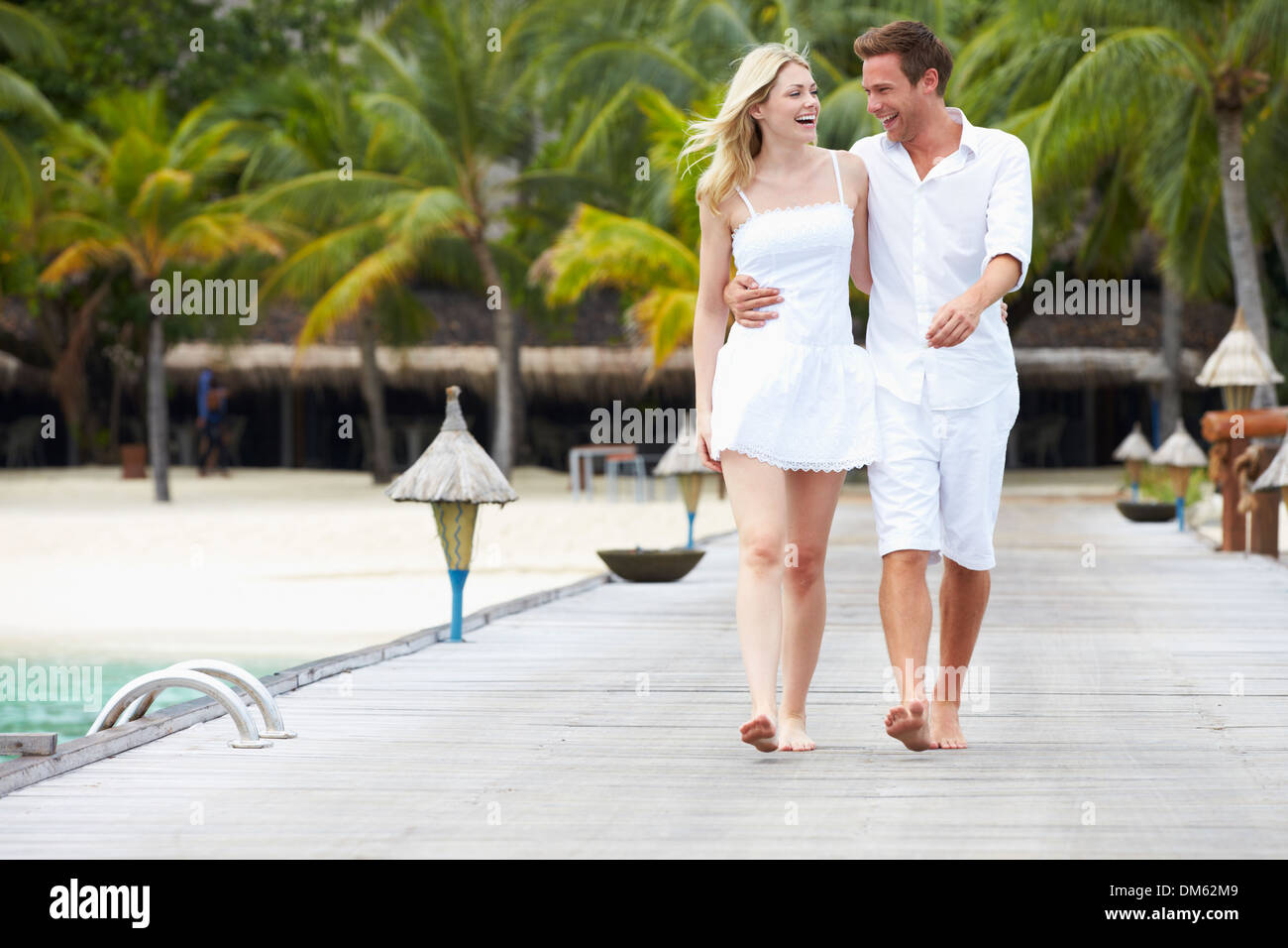 Walking the jetty hi-res stock photography and images - Alamy