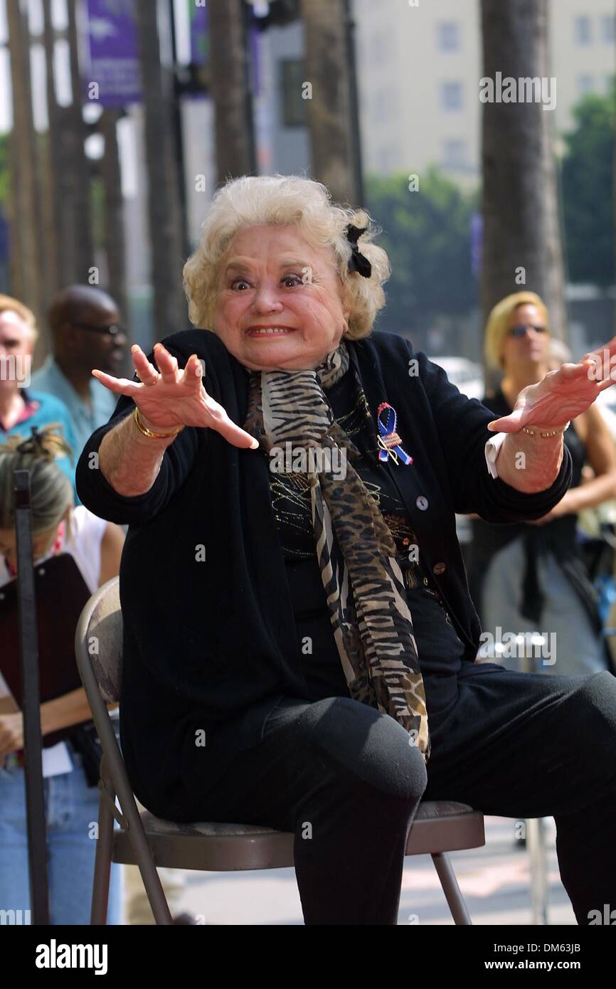 Oct. 3, 2001 - ROSE MARIE HONORED WITH HOLLYWOOD WALK OF FAME STAR.HERS ...