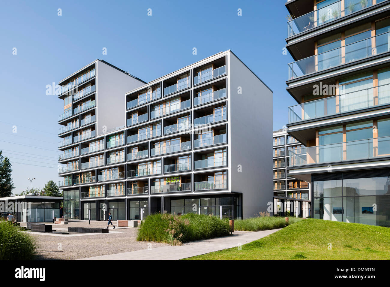 19th District Housing Complex, Warsaw, Poland. Architect Jems