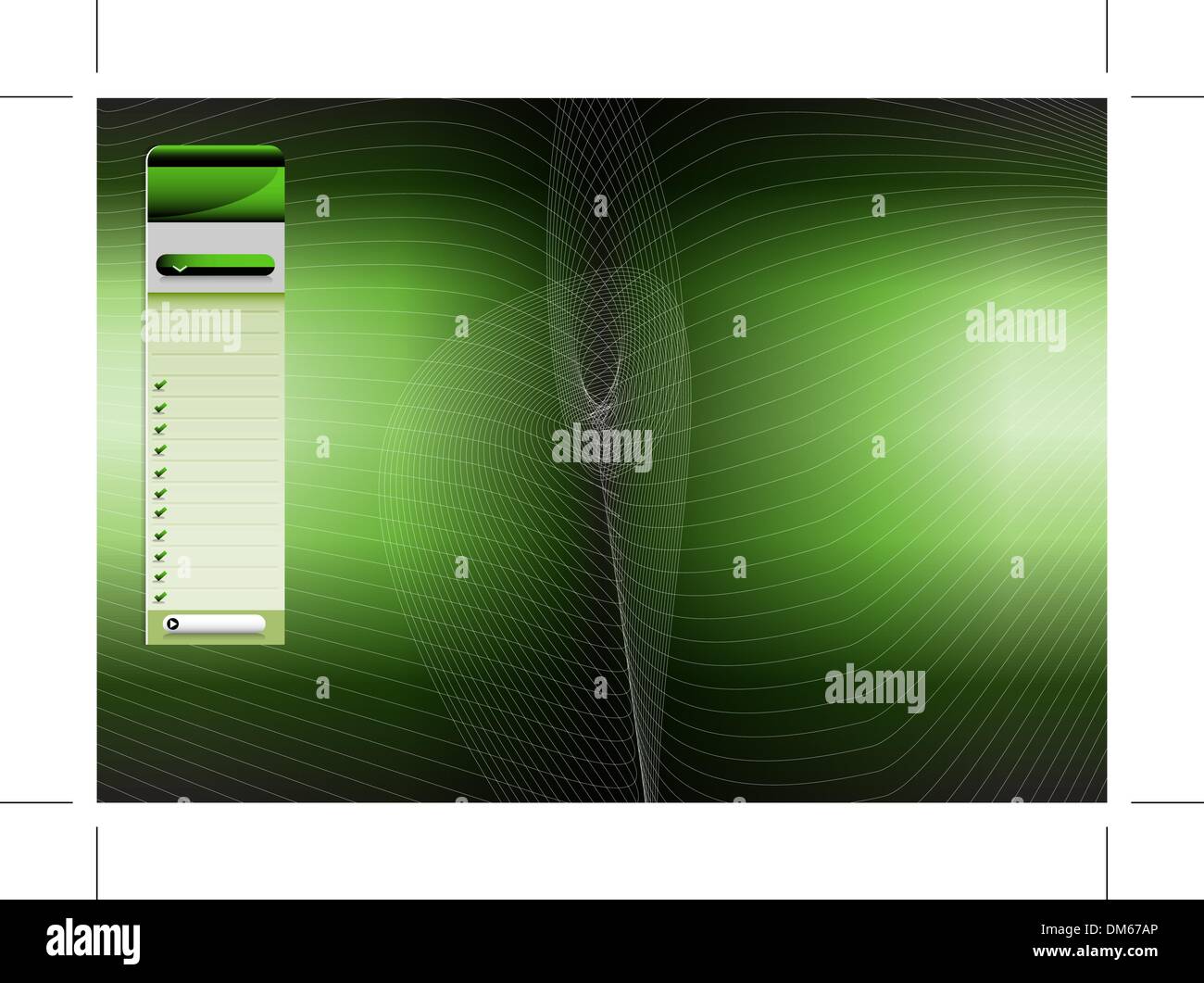 green-menu-background-stock-vector-image-art-alamy