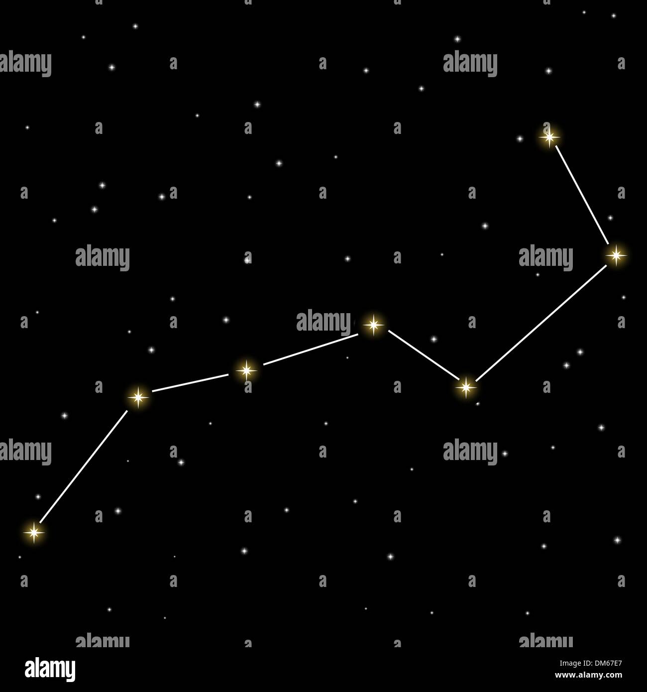 Big Dipper Constellation High Resolution Stock Photography and Images