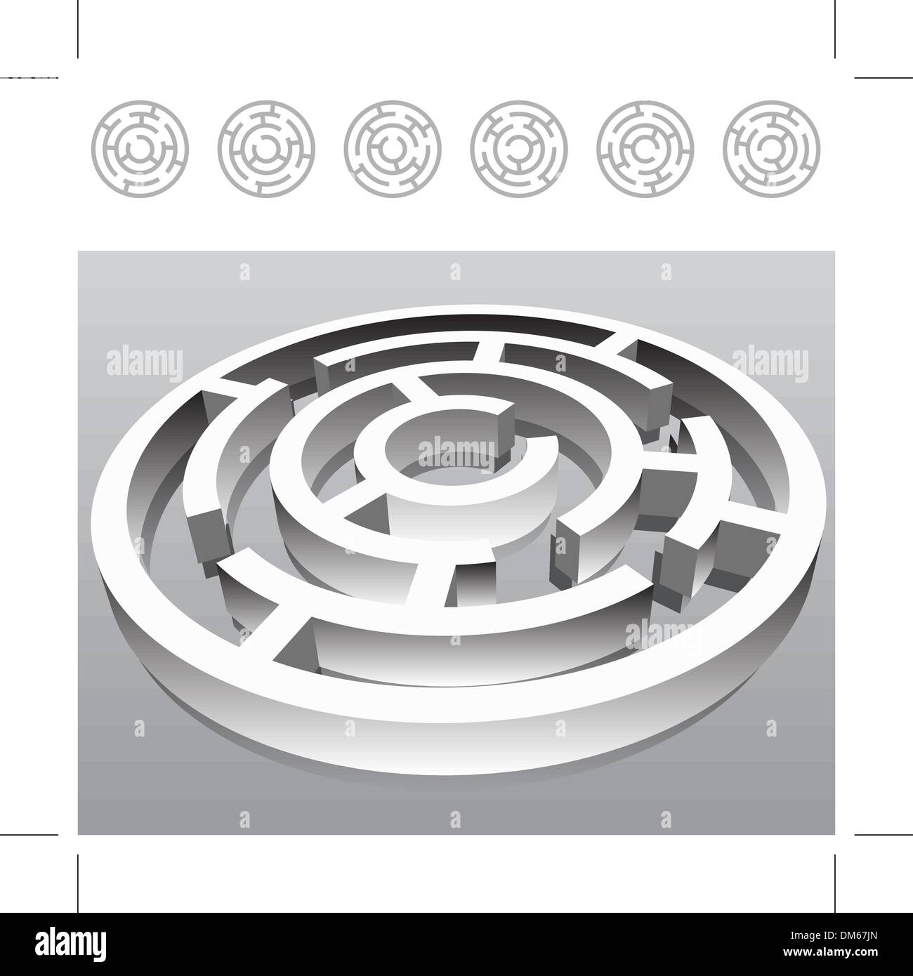 Maze Stock Vector