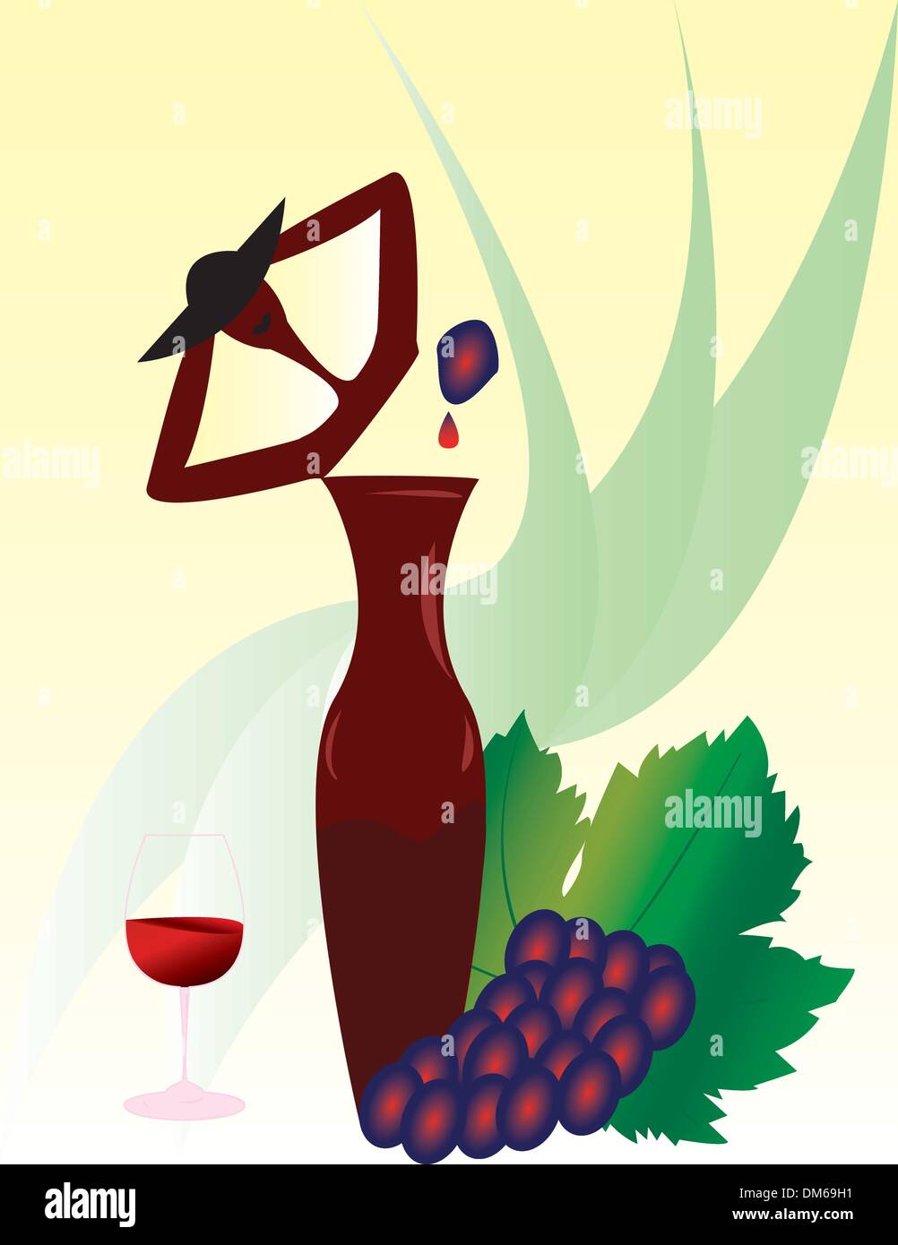 grape Stock Vector