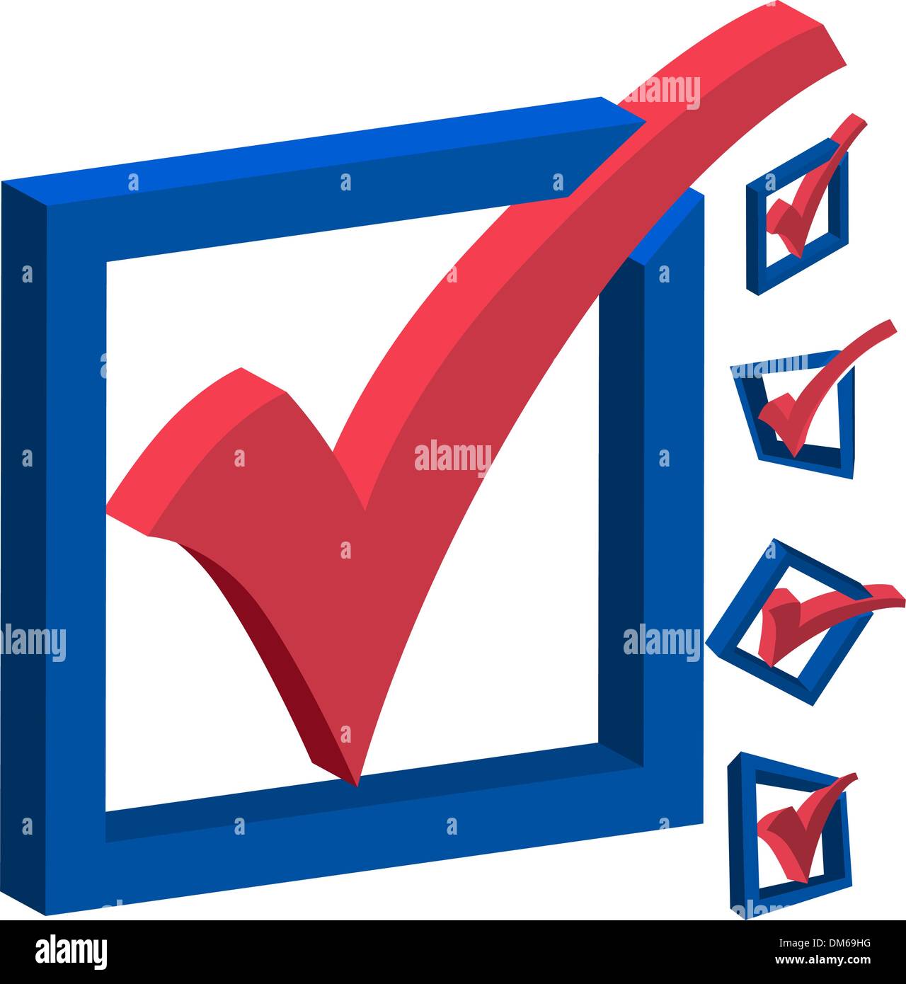 Checkmark image Stock Vector Images - Alamy