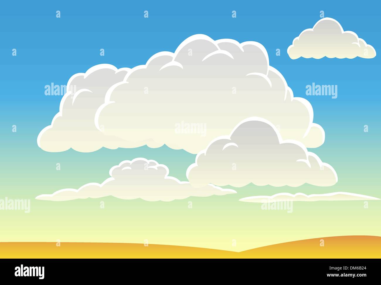 Clouds and Lemon Stock Vector Image & Art - Alamy