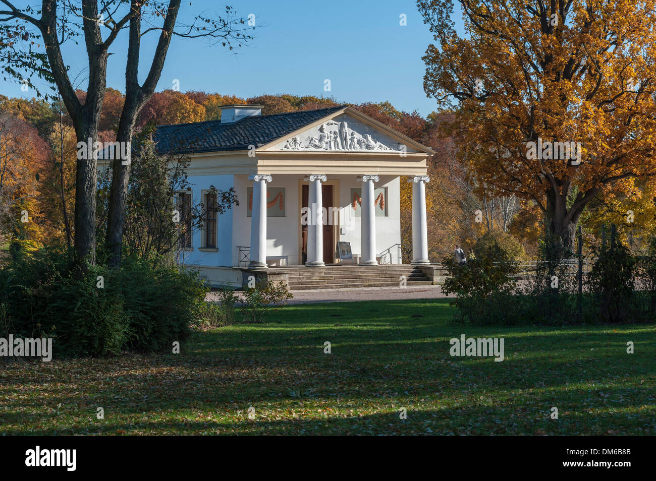 Roman House, Park an der Ilm, Weimar, Thuringia, Germany Stock Photo
