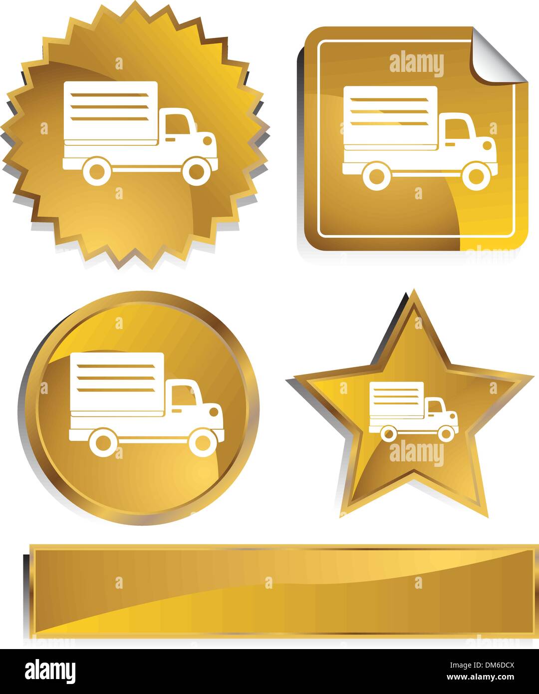 Delivery Truck Stock Vector