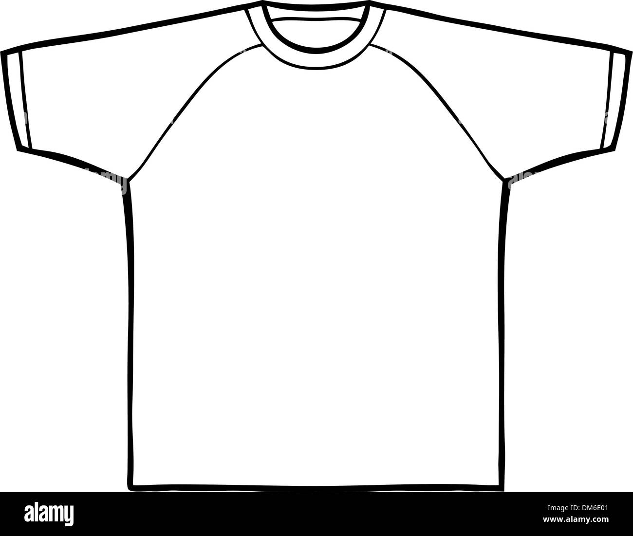 Black under shirt Stock Vector Images - Alamy