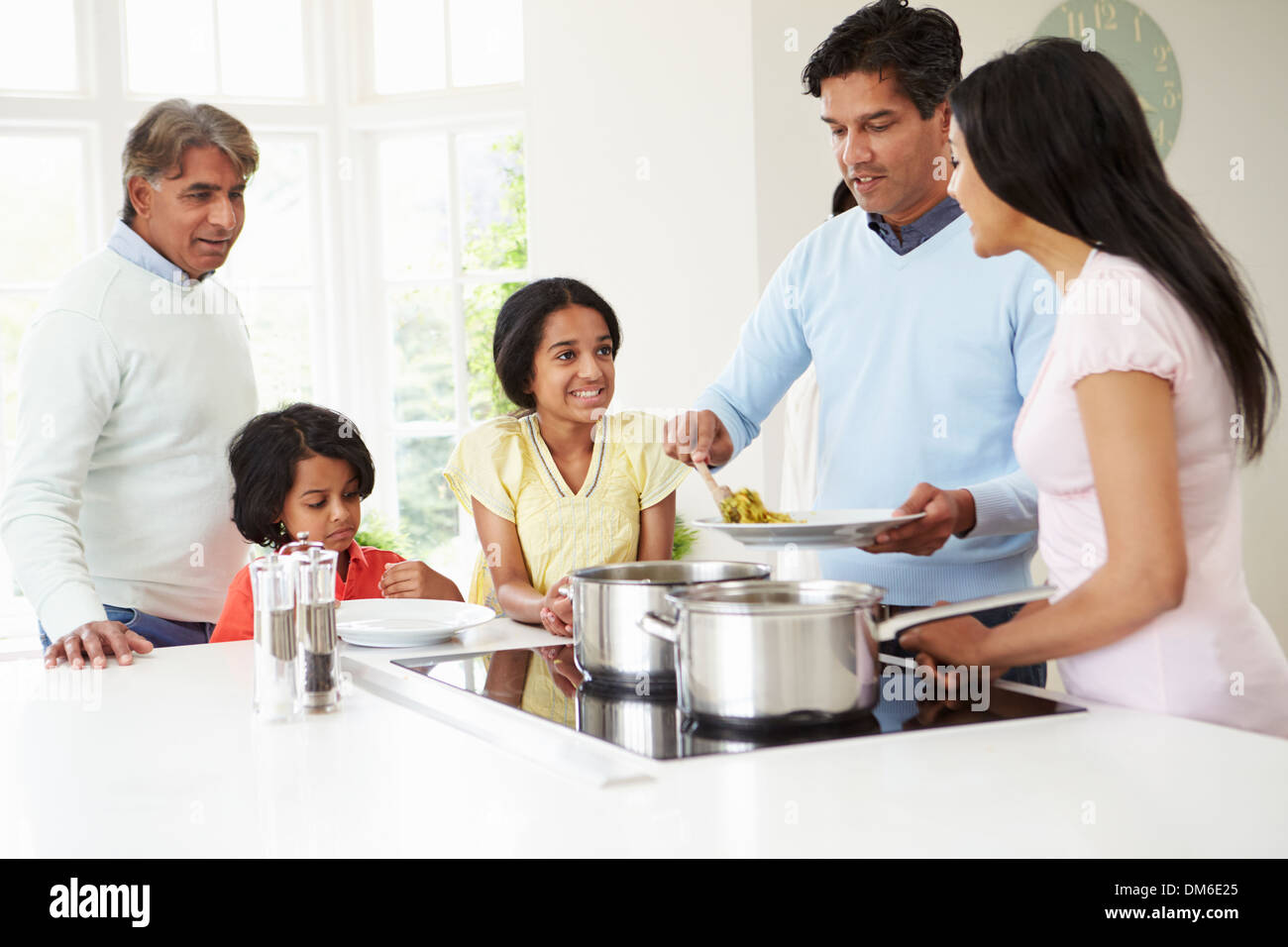 Indian Cooking Home High Resolution Stock Photography and Images Alamy