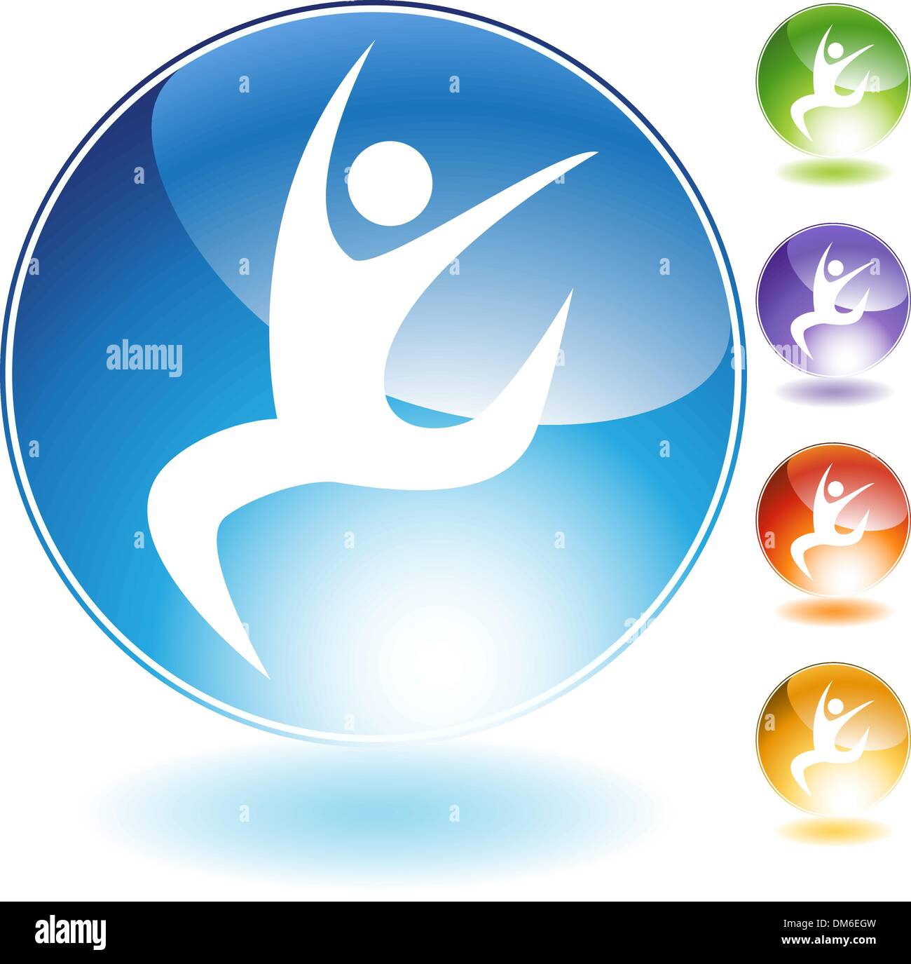 Stick figure illustration dancing hi-res stock photography and images ...