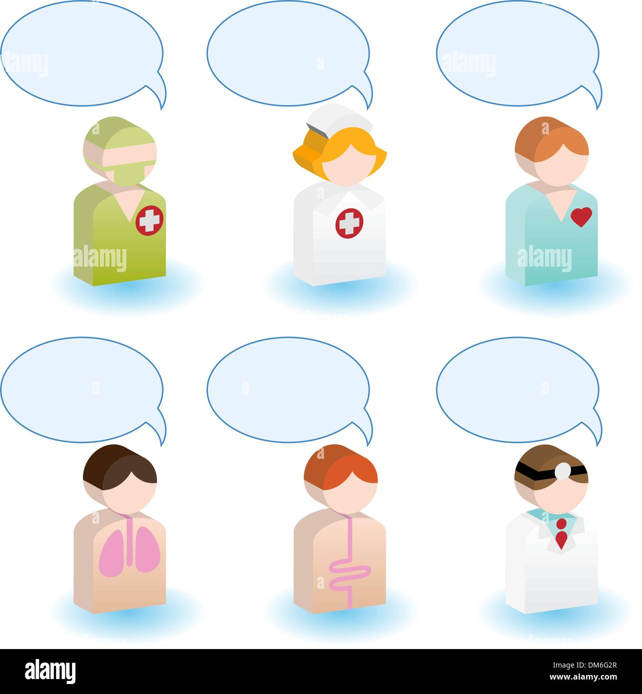 Diversity People - Healthcare Stock Vector