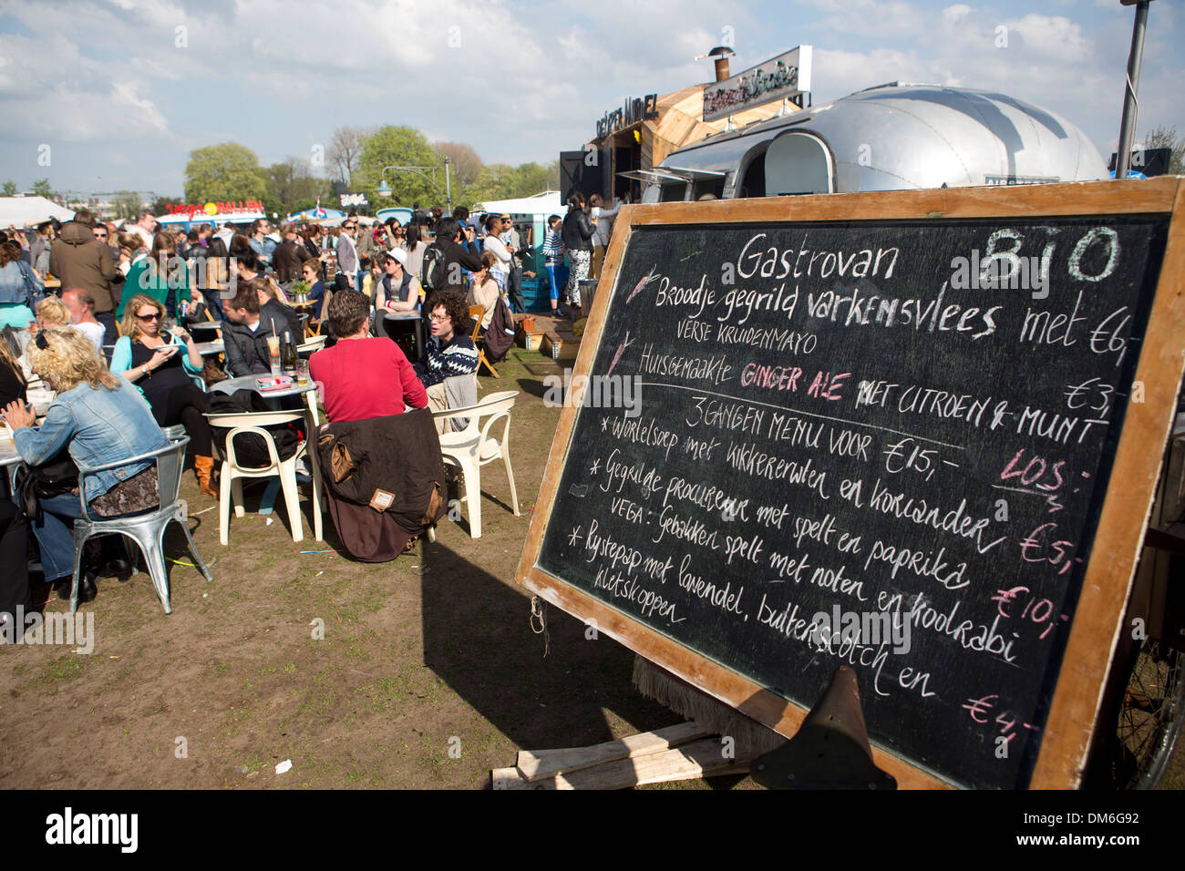 food carts festival in Holland Stock Photo - Alamy