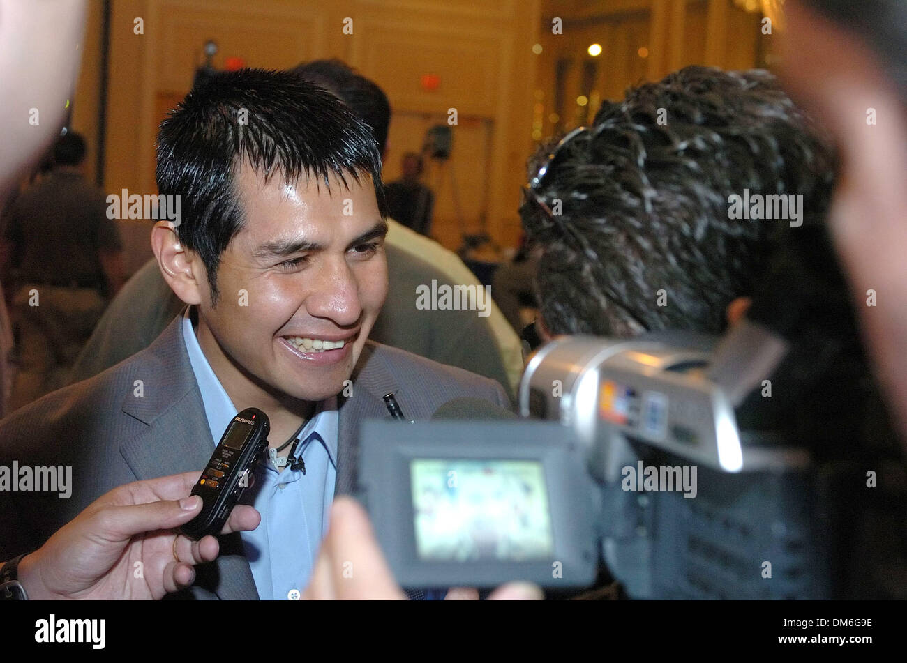 Apr 06, 2005; El Paso, TX, USA; BOXING WBC Super Featherweight