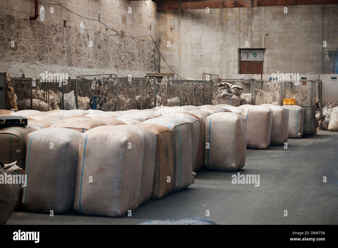 Wool warehouse, Harbour Street, Oamaru, North Otago, South Island, New Zealand Stock Photo Alamy