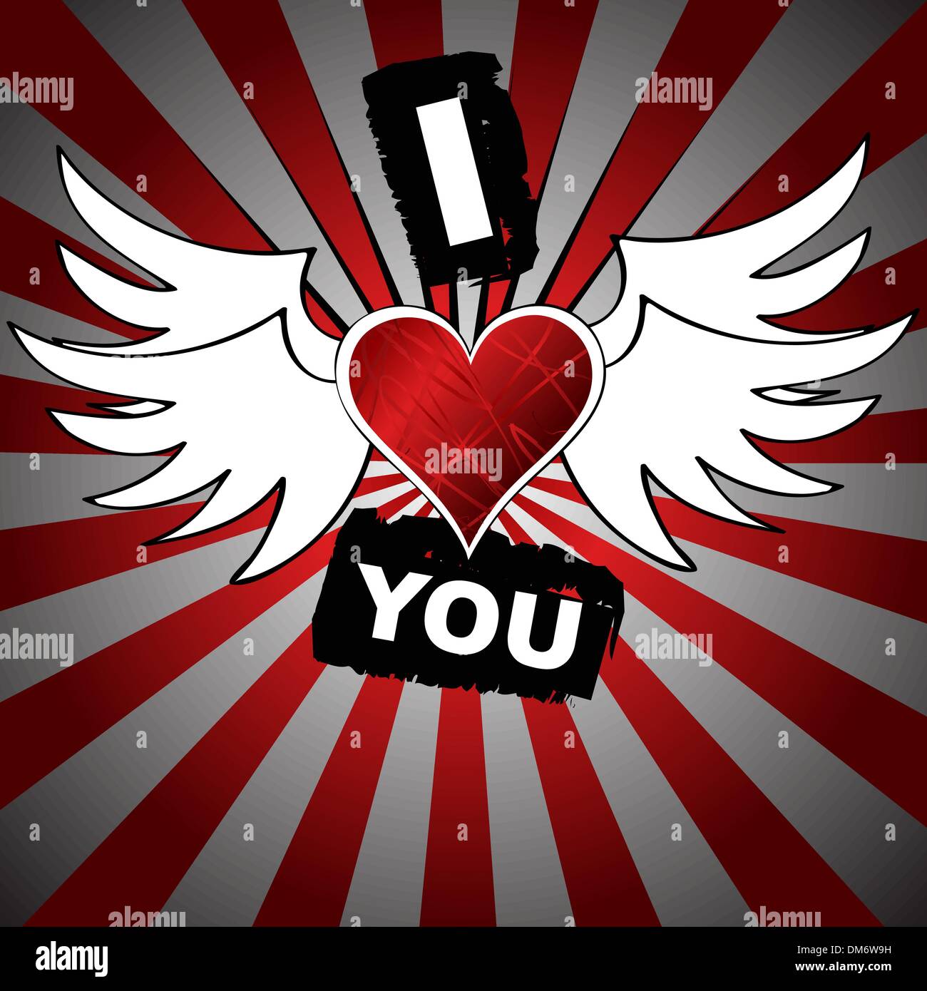 I love you Stock Vector