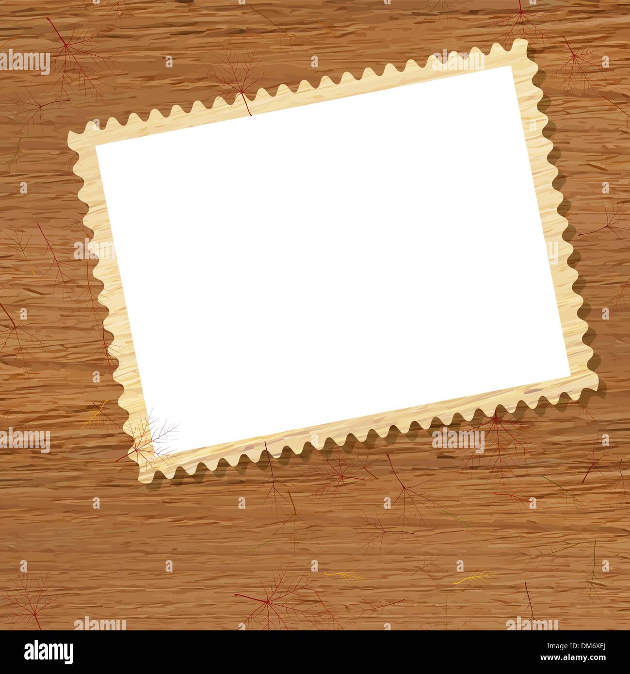 Pumpkins and leaves on frame. Classical illustration with Place for your text. Stock Vector