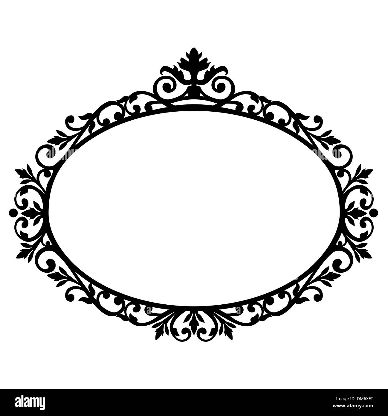 Royal frame Black and White Stock Photos & Images - Alamy