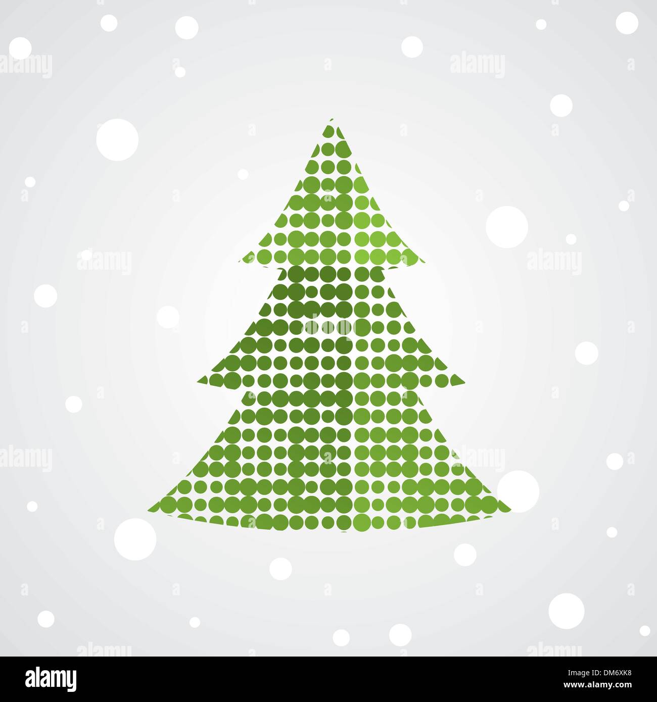 Christmas tree . Vector illustration Stock Vector Image & Art - Alamy