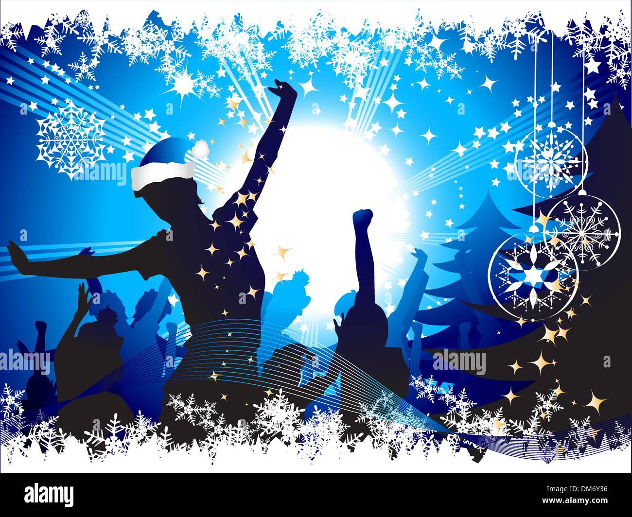 Christmas concert background Stock Vector Images Alamy