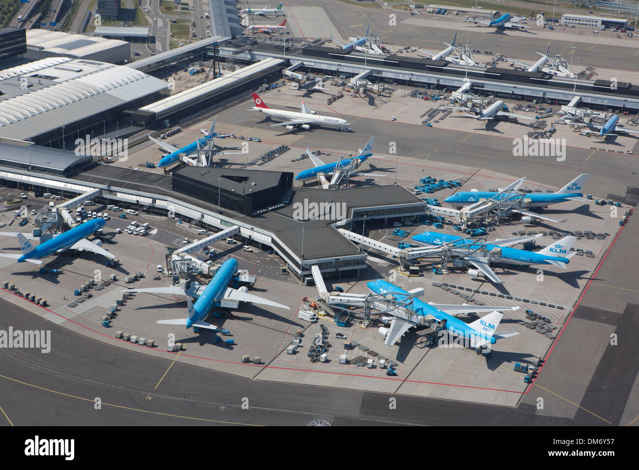 Schiphol aerial view hi-res stock photography and images - Alamy