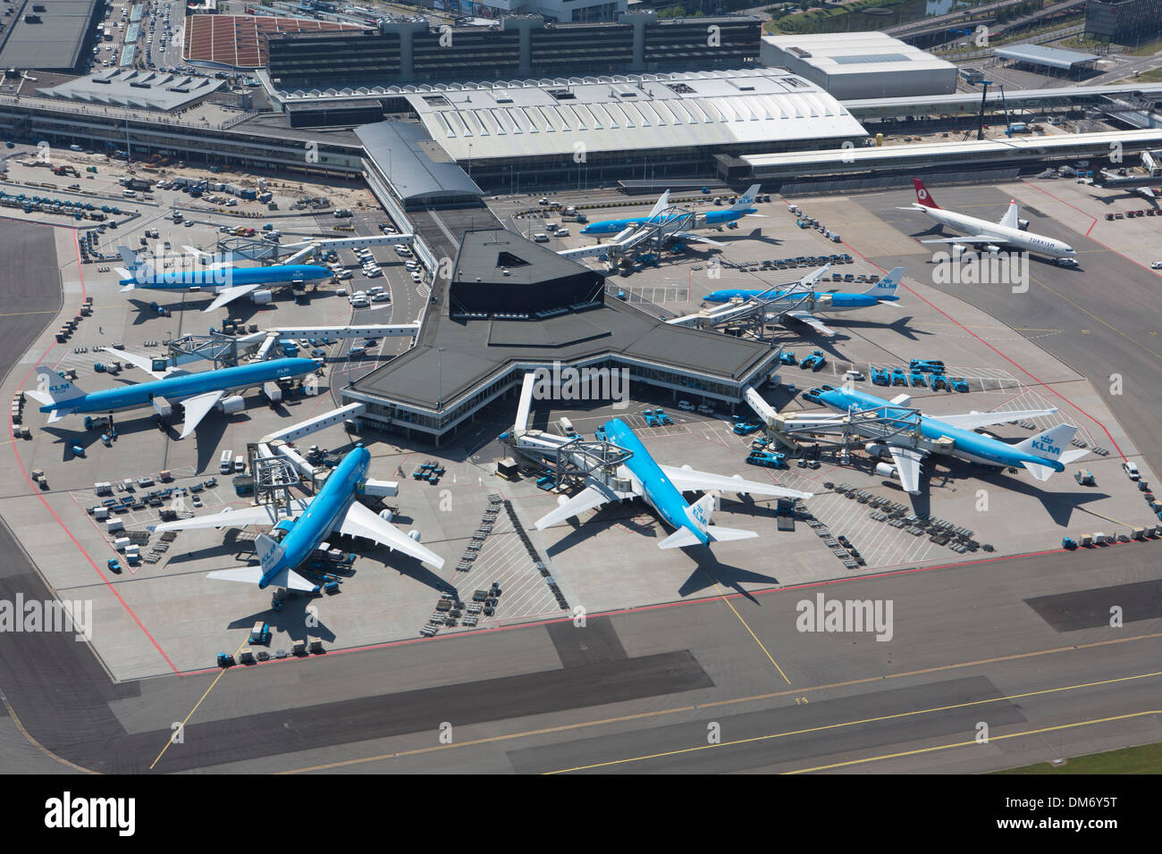 Schiphol aerial view hi-res stock photography and images - Alamy