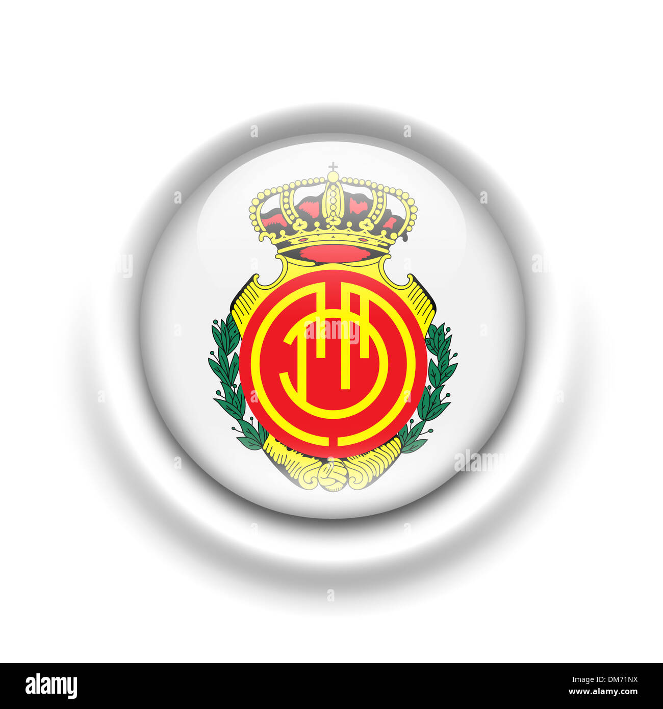 RCD Real Mallorca logo symbol icon flag emblem Stock Photo - Alamy