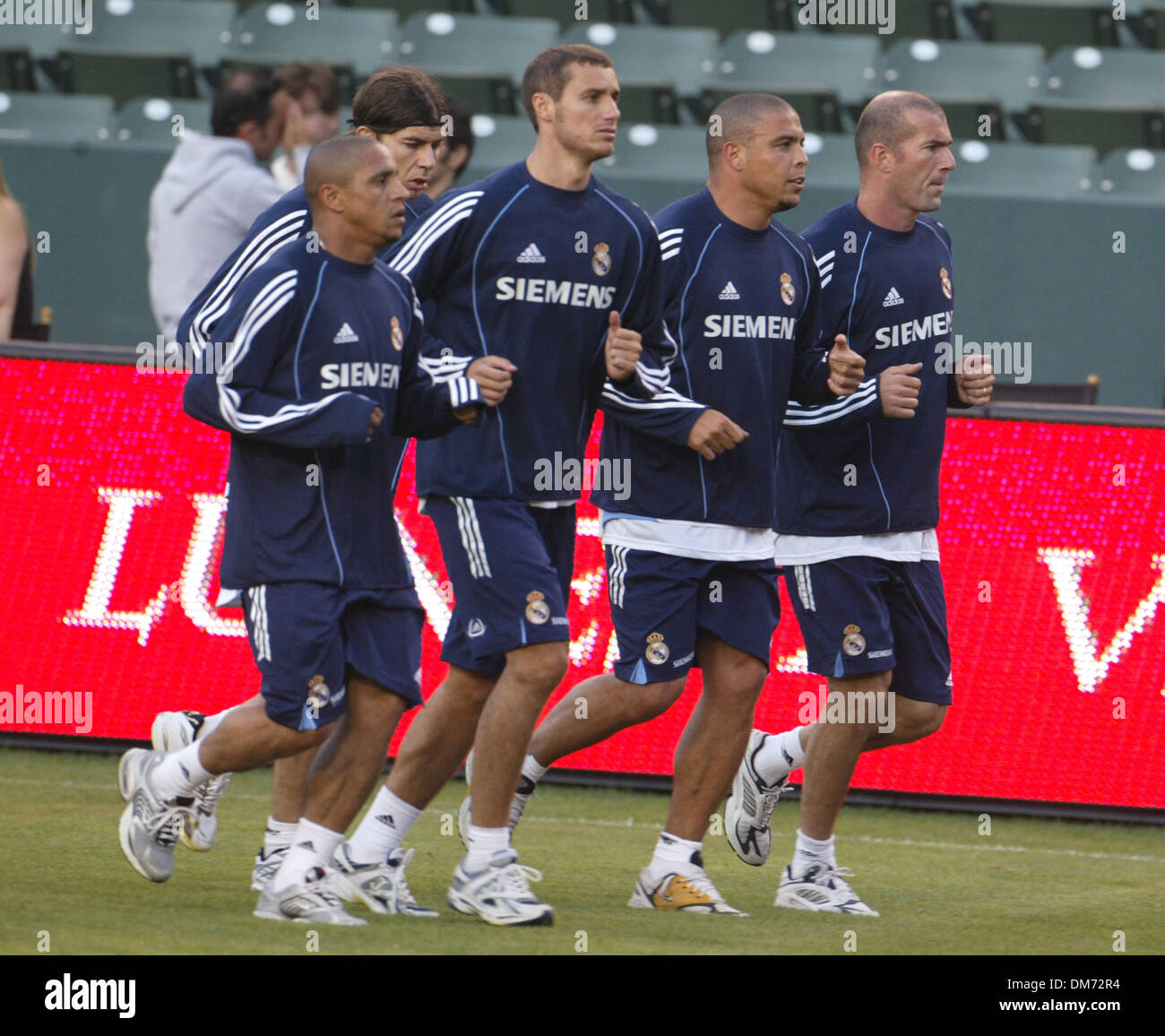 Jul 17, 2005; Los Angeles, CA, USA; European club champions