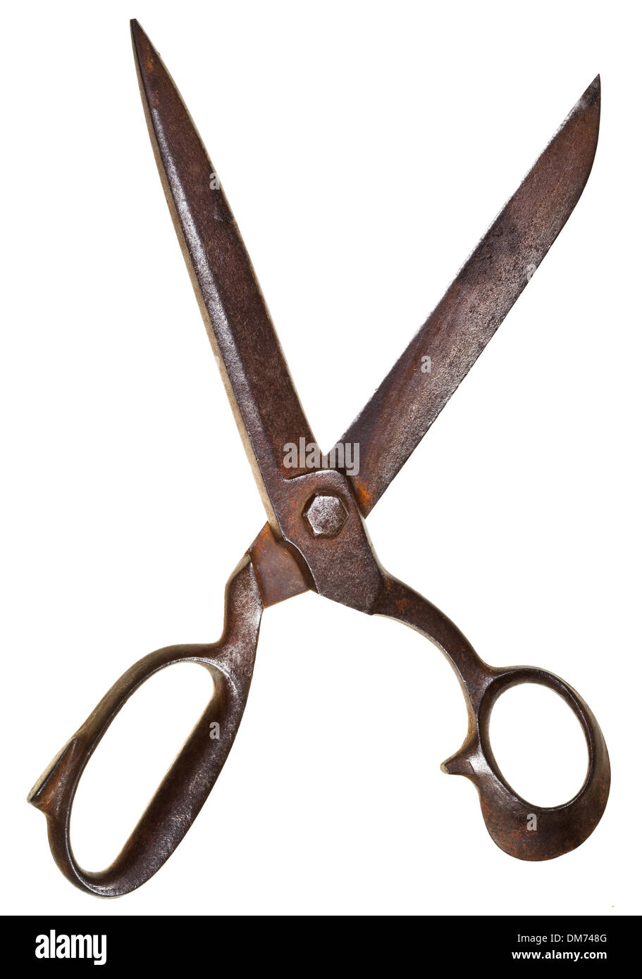 Vintage Rustic Black Scissors –