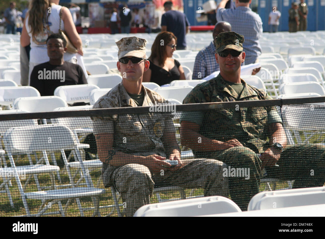 Aug 09, 2005; Camp Pendleton, CA, USA; For the first time in Camp