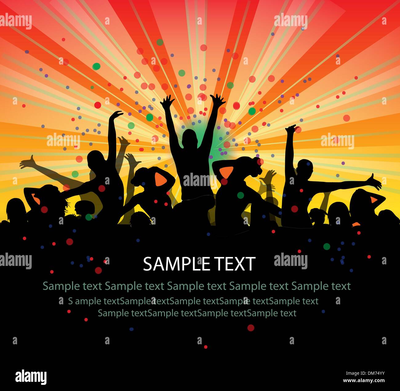 dance vector vectors stock