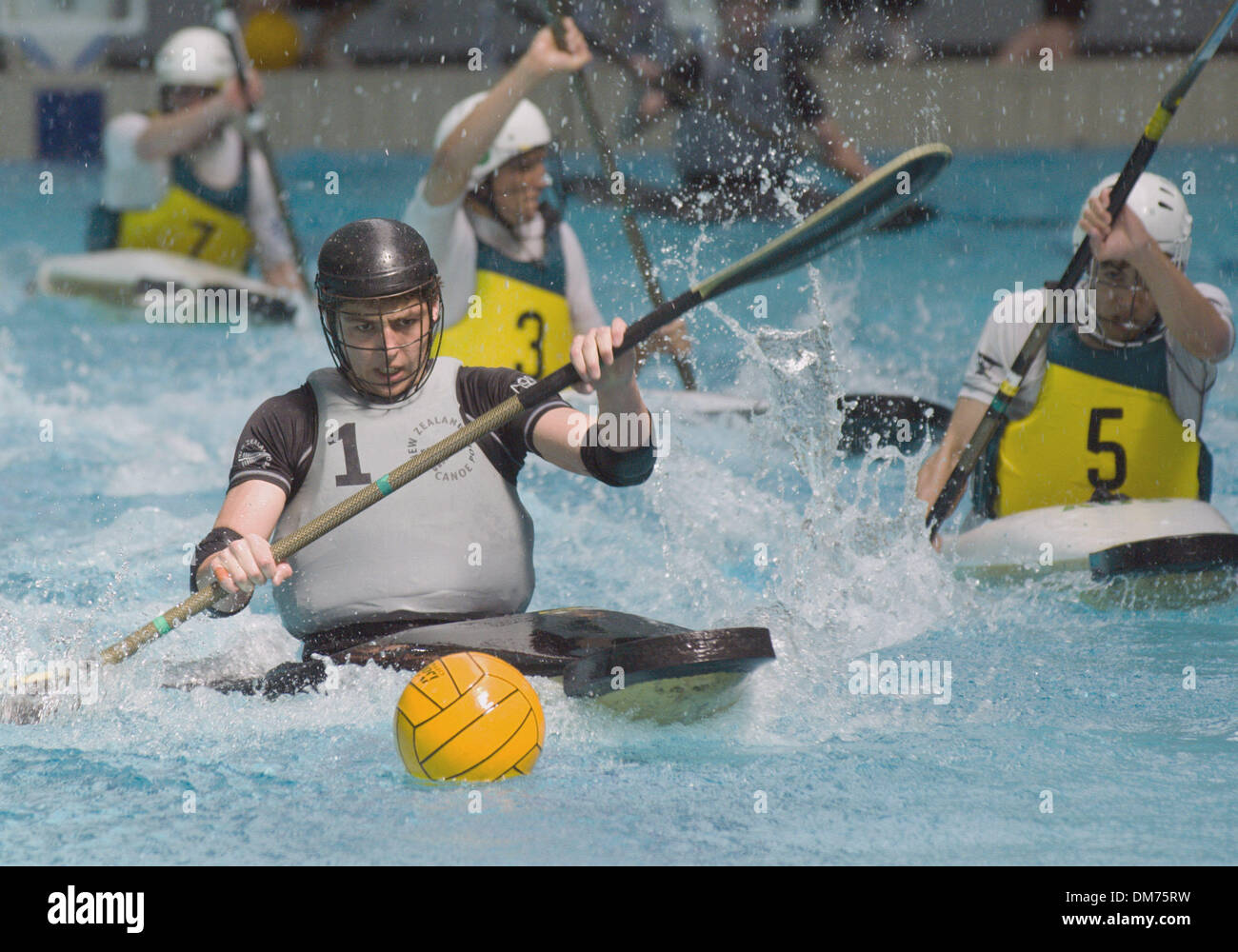 Oct 01, 2005; Christchurch, New Zealand; Oceania Championships in canoe polo held at QEII Park