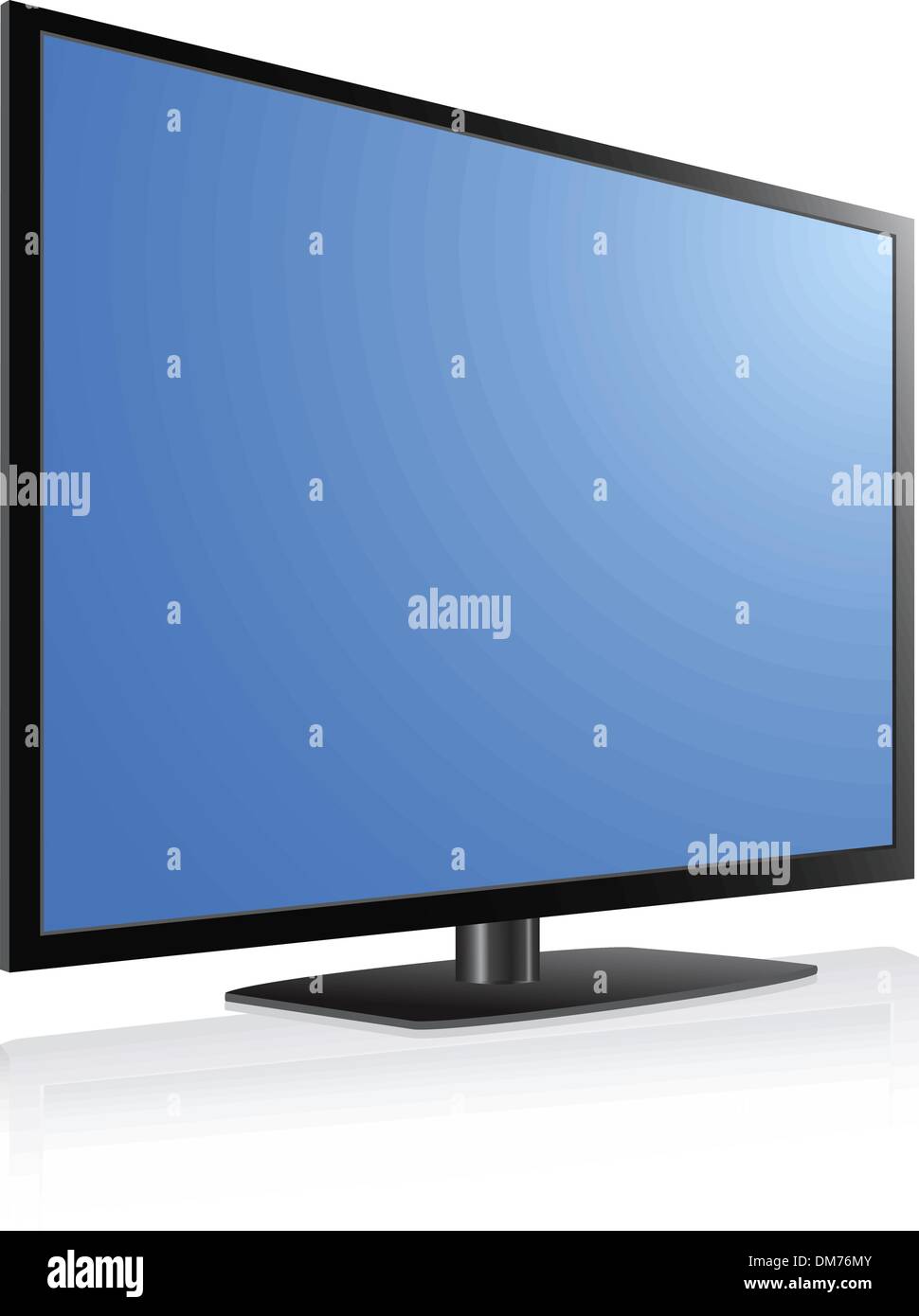 LCD, LED, Plasma TV Stock Vector