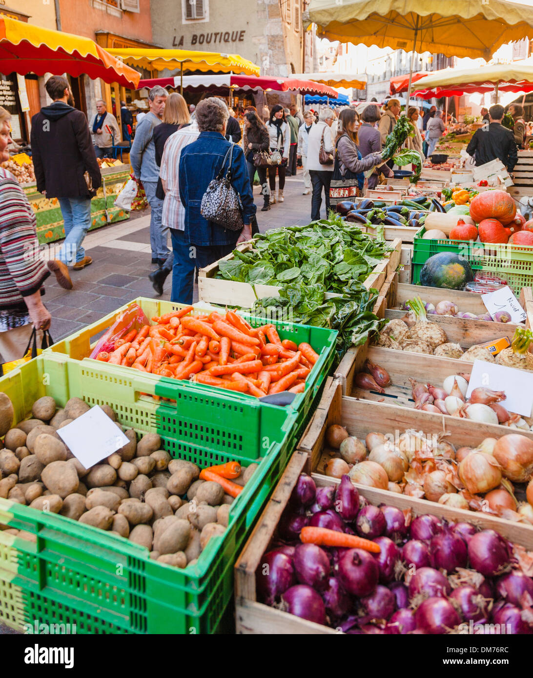 Annecy and market hires stock photography and images Alamy