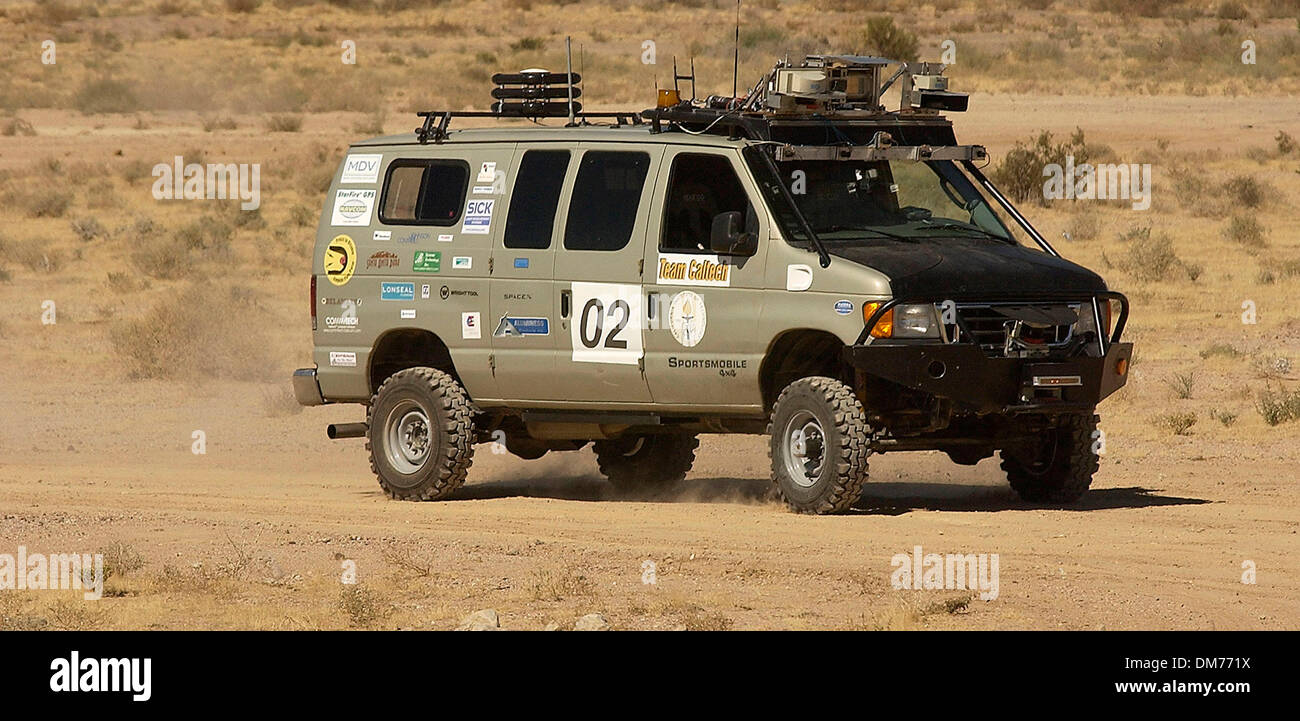 October 7, 2005; Primm, NV, USA; ALICE, the autonomous robotic vehicle ...