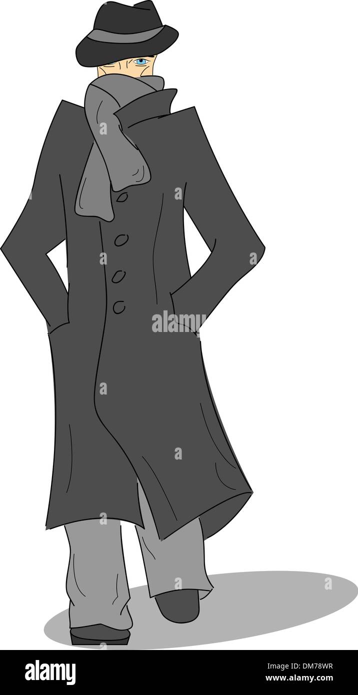 man in coat