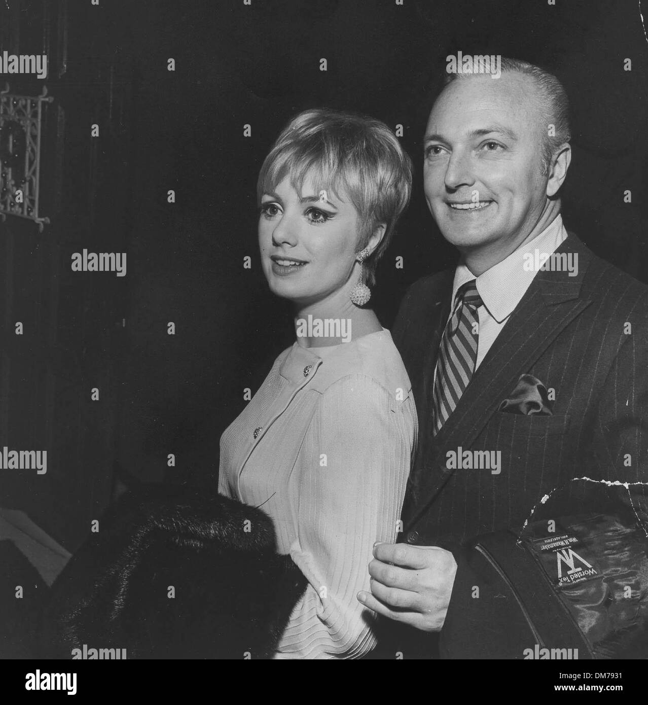Apr. 15, 1968 - SHIRLEY JONES with Jack Cassidy at the Ruta Lee's Stock  Photo - Alamy