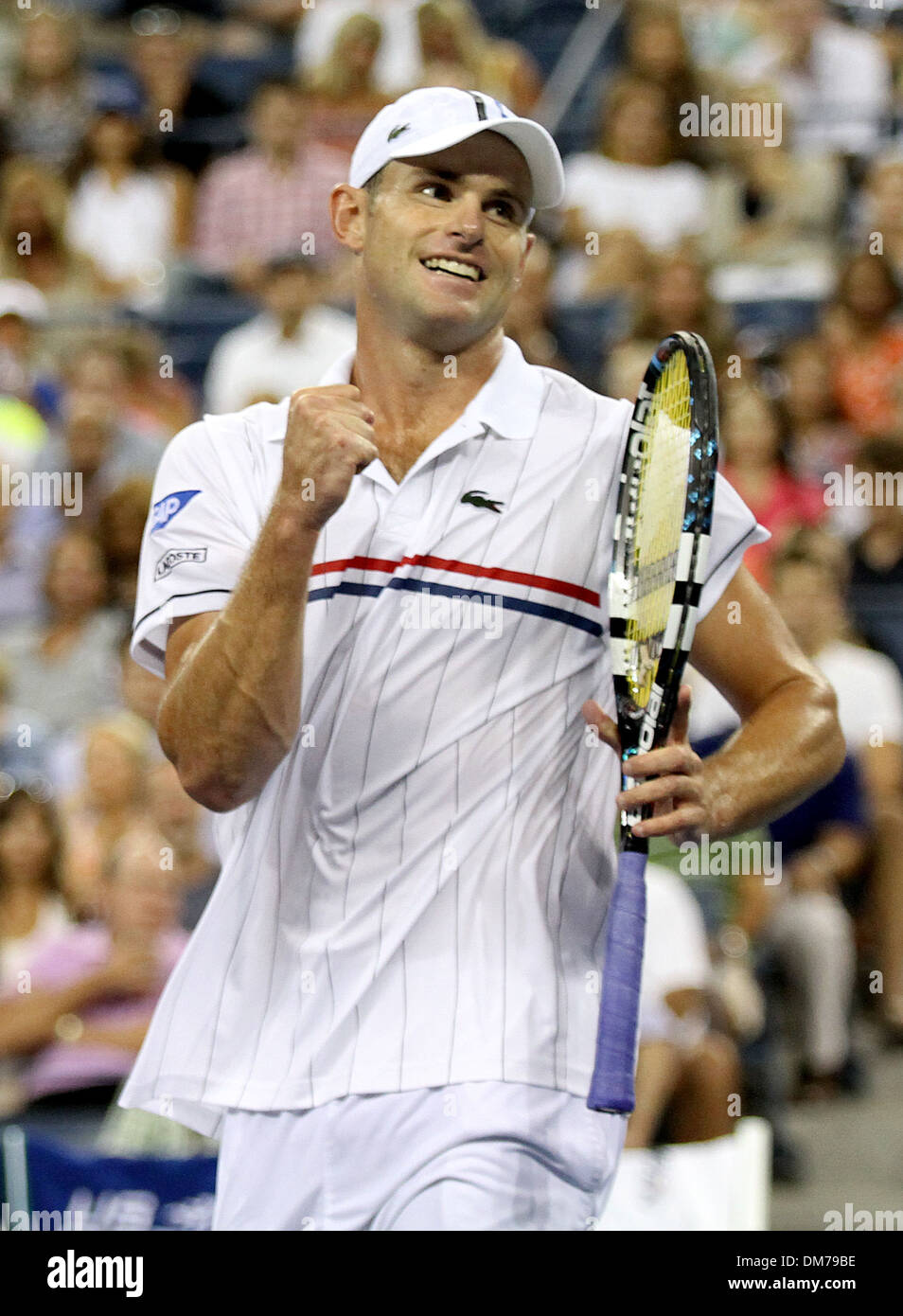 Andy Roddick US Open 2012 Men's Match - Andy Roddick vs Bernard Tomic ...