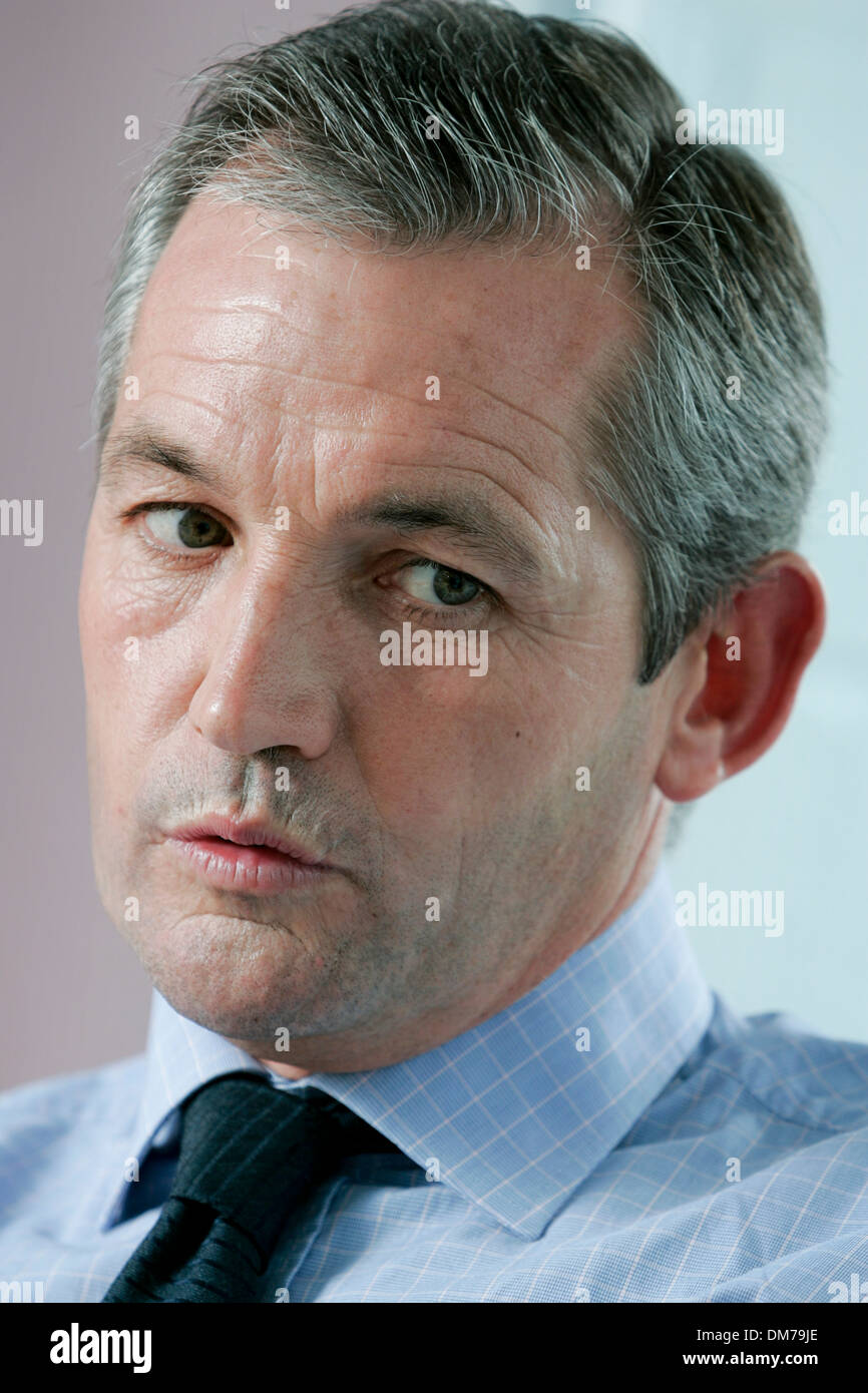 George Burley, former Scotland football player and national team manager Stock Photo