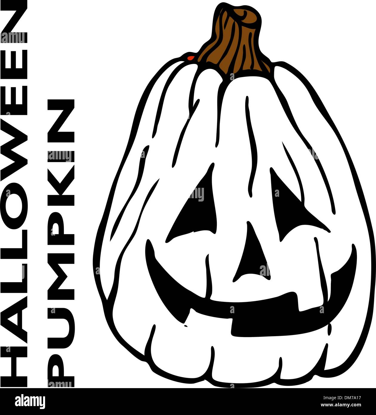 Halloween Pumpkin Stock Vector