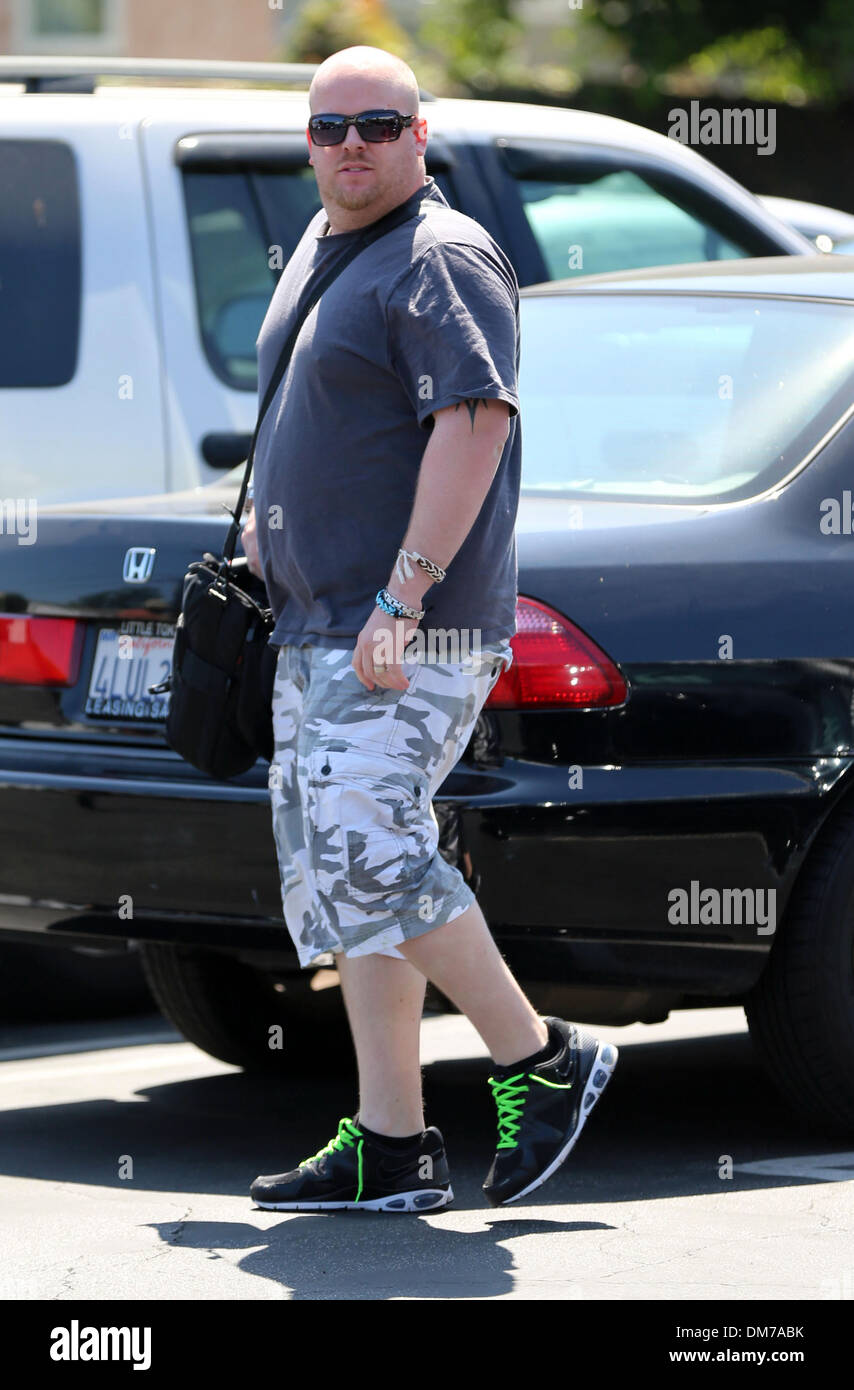 Paparazzo Chris Pittam out and about in West Hollywood Los Angeles, California - 25.08.12 Stock Photo