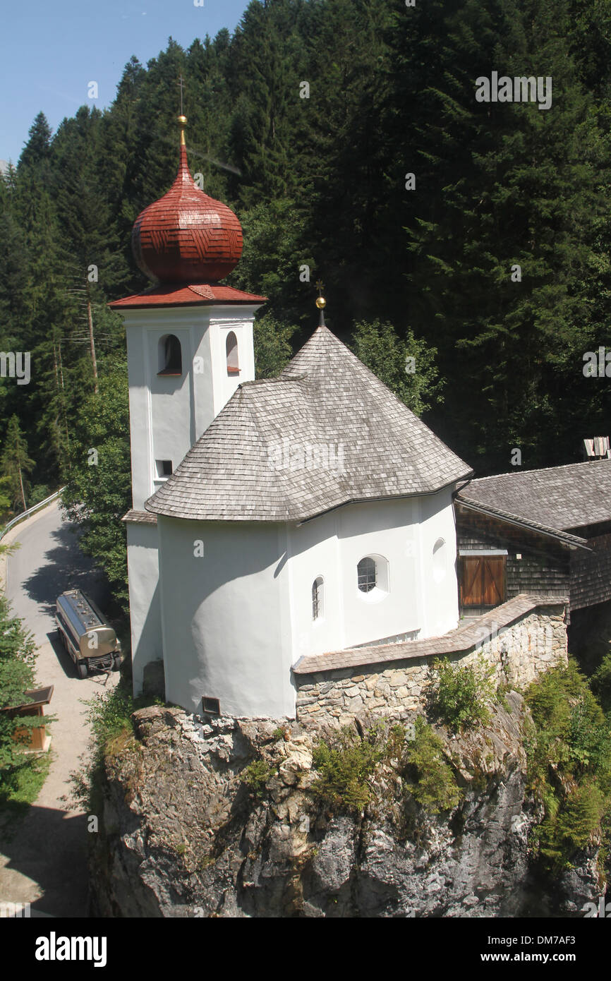 Little chapel in Soll, Austria Stock Photo