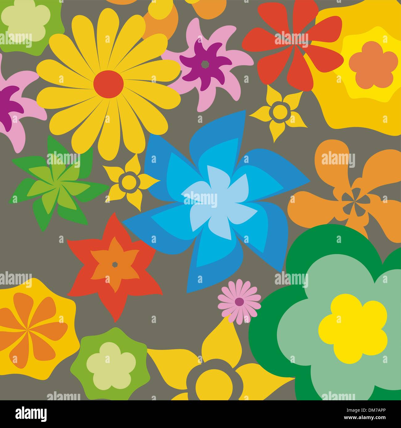 abstract floral background Stock Vector Image & Art - Alamy
