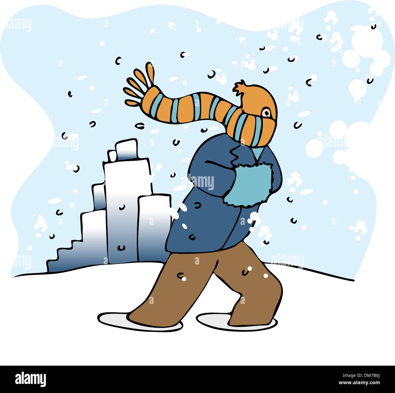 Footprints In The Snow Clipart Animations