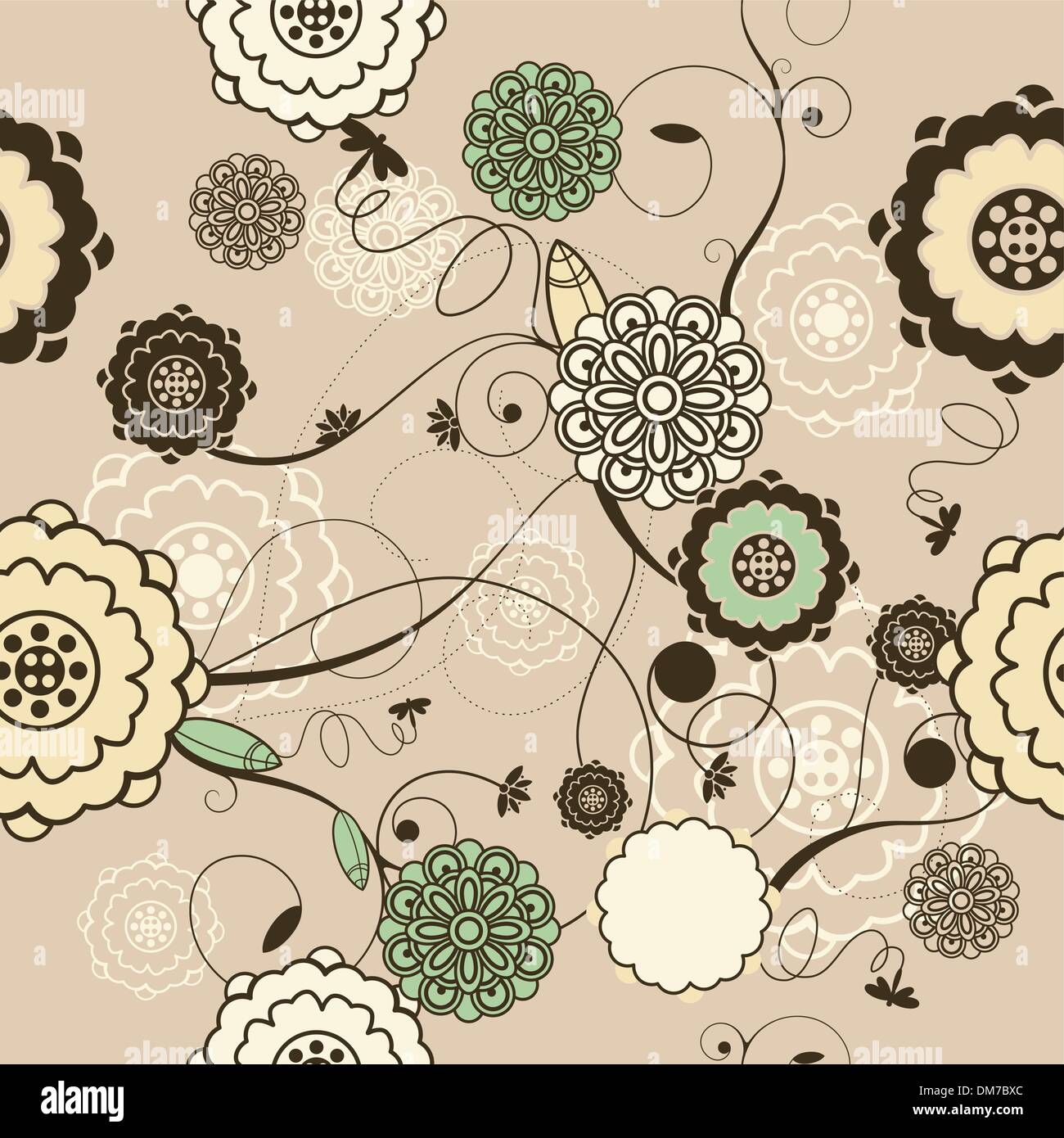 vector seamless background Stock Vector Image & Art - Alamy