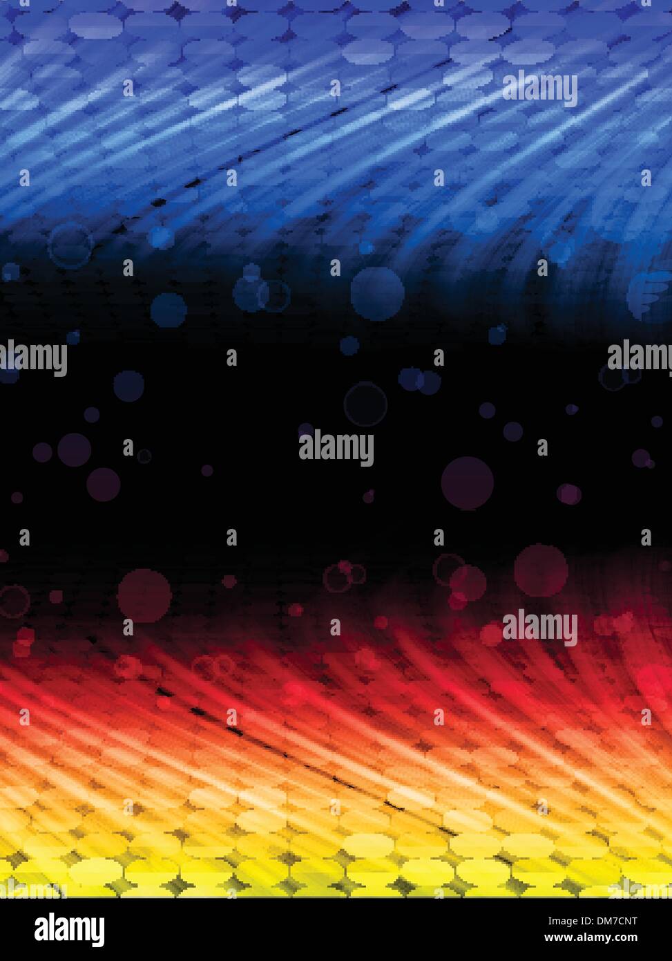 Background Dots Seamless Perspective Lights Stock Vector