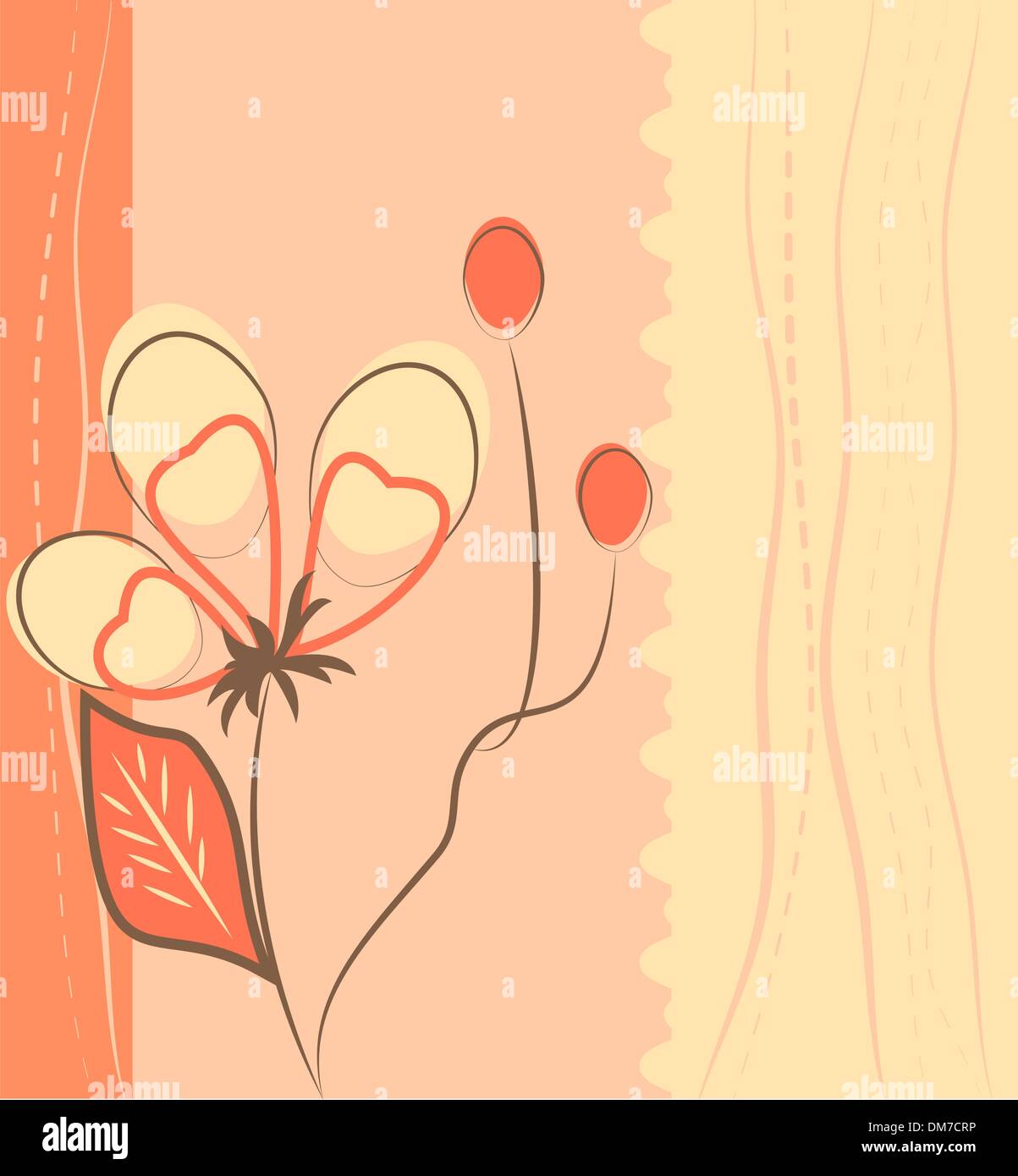 flower background design Stock Vector Image & Art - Alamy