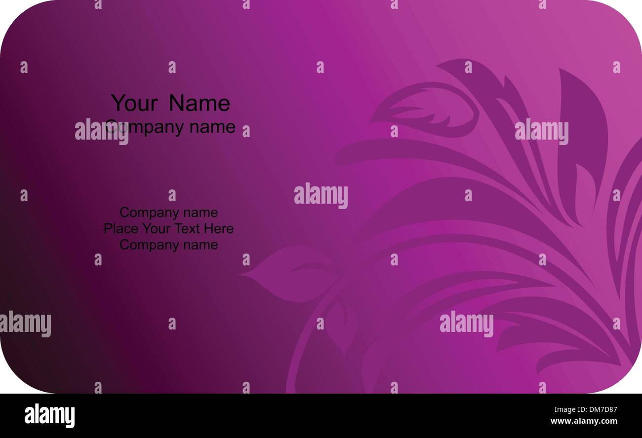 Illustration Of Template Card Company Label With Name Stock Vector illustration-of-template-card-company-label-with-name-stock-vector
