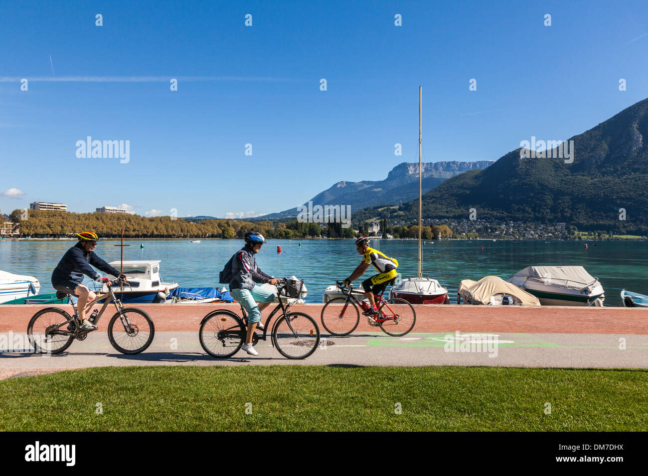Annecy bike hires stock photography and images Alamy
