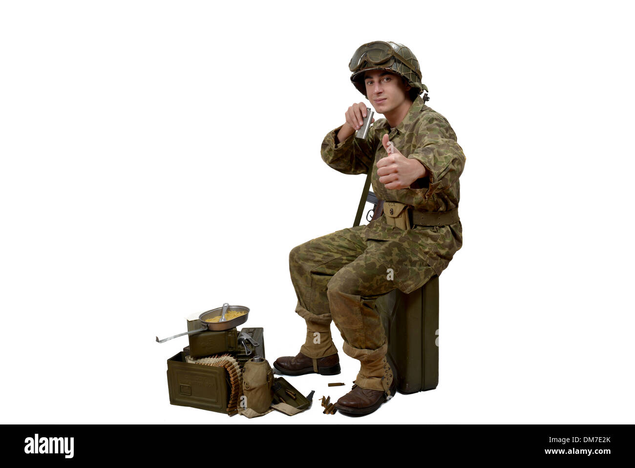 American soldier wwii uniform hi-res stock photography and images - Alamy