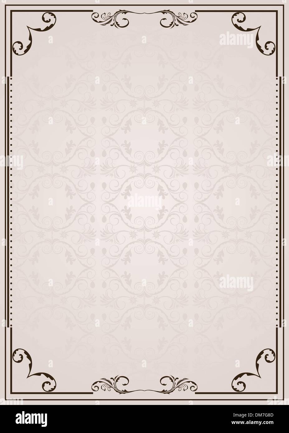 Vector ornate frame Stock Vector